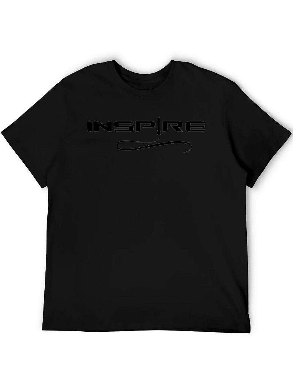 Inspire Graphic Black T-Shirt - Unisex
