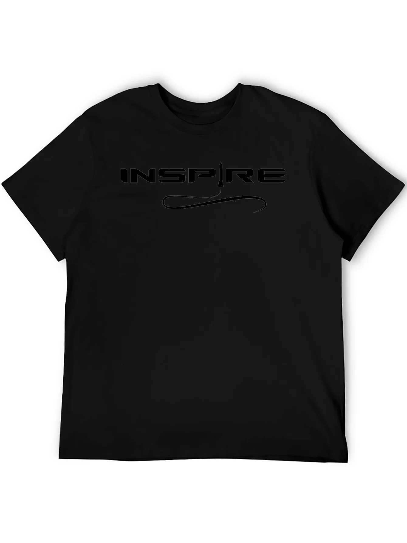 Inspire Graphic Black T-Shirt - Unisex
