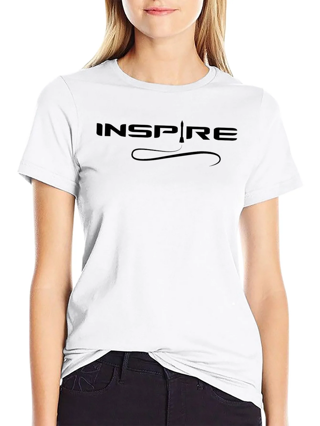 Inspire Graphic Black T-Shirt - Unisex