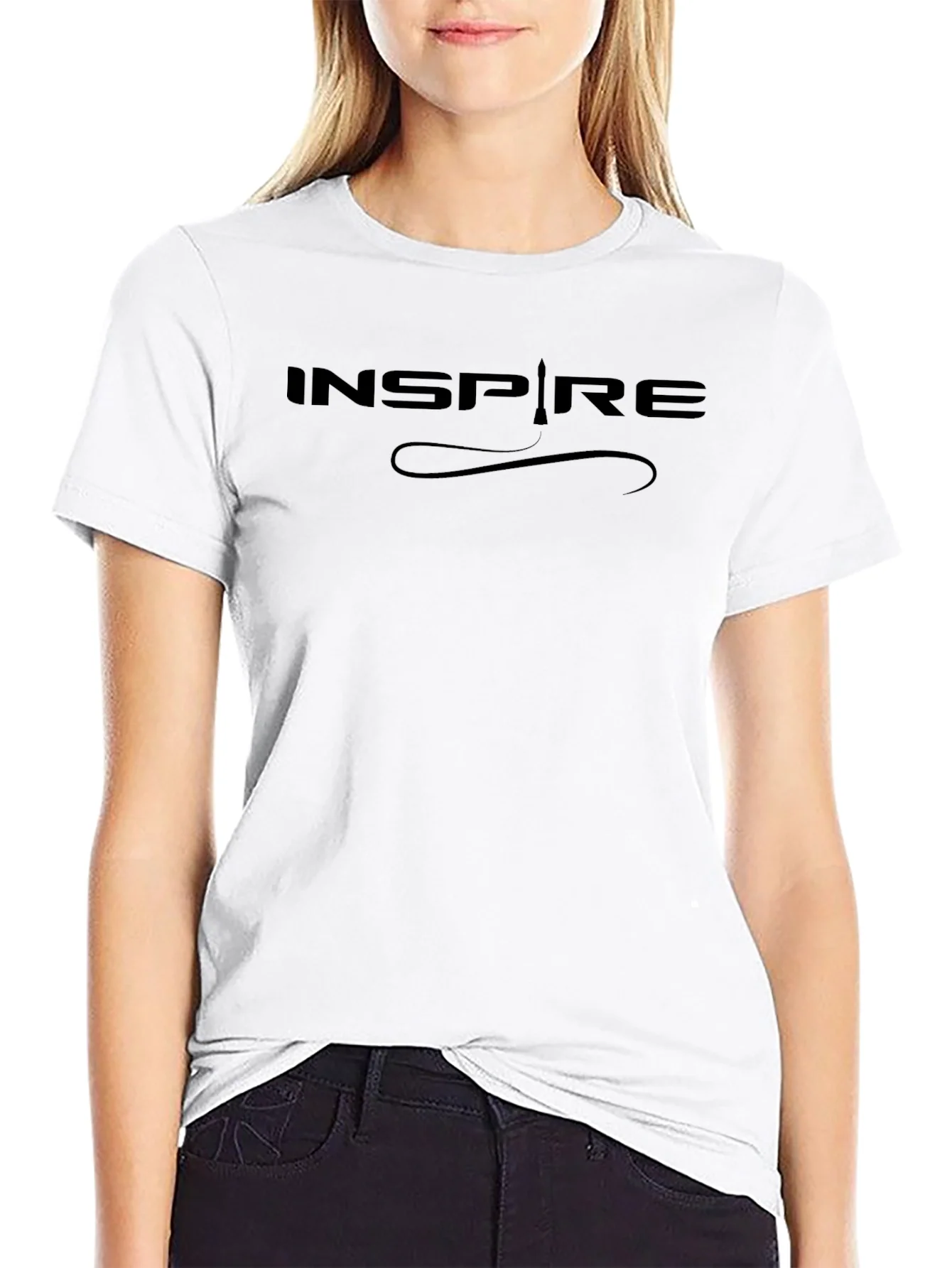 Inspire Graphic Black T-Shirt - Unisex