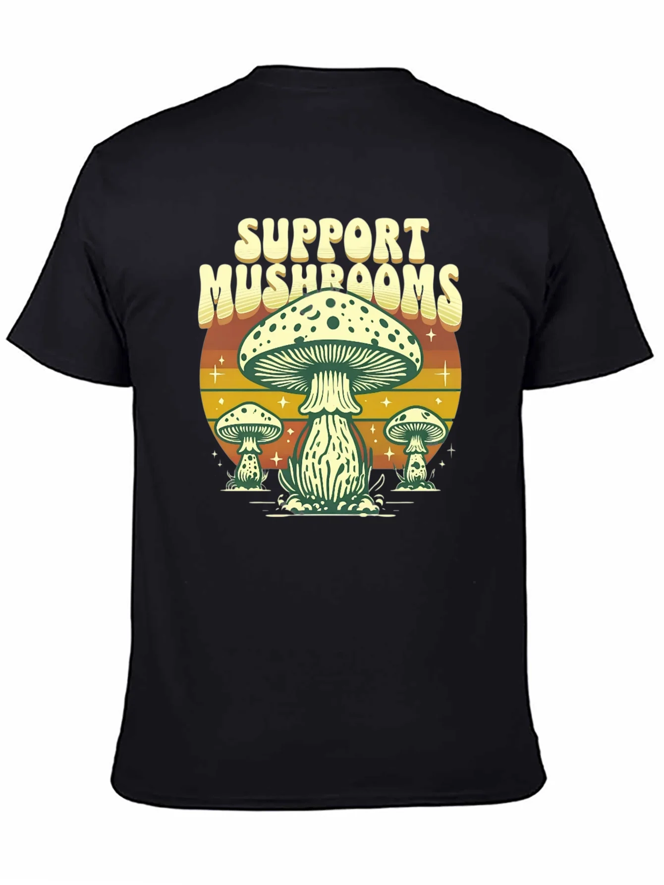 Support Mushrooms Graphic T-Shirt
