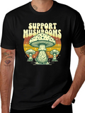 Support Mushrooms Graphic T-Shirt