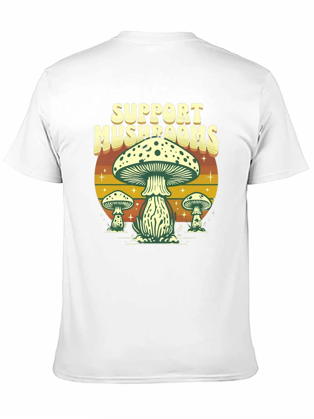 Support Mushrooms Graphic T-Shirt