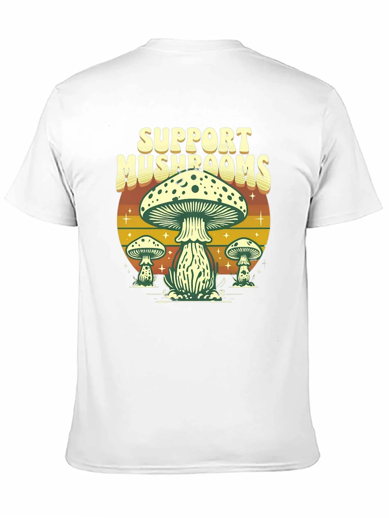 Support Mushrooms Graphic T-Shirt
