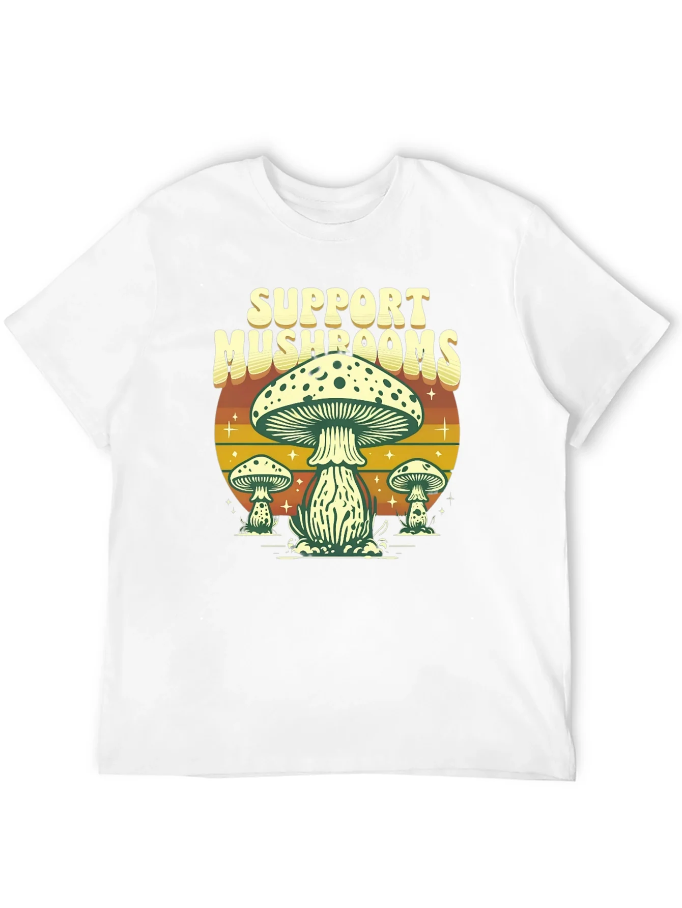 Support Mushrooms Graphic T-Shirt