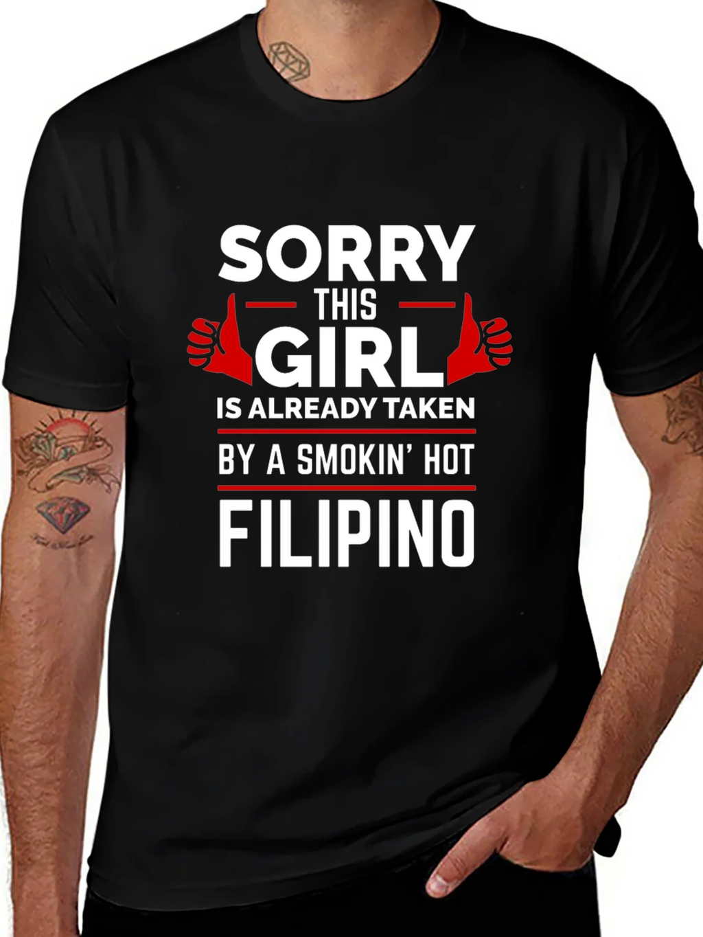 Sorry This Girl is Taken by Filipino T-Shirt
