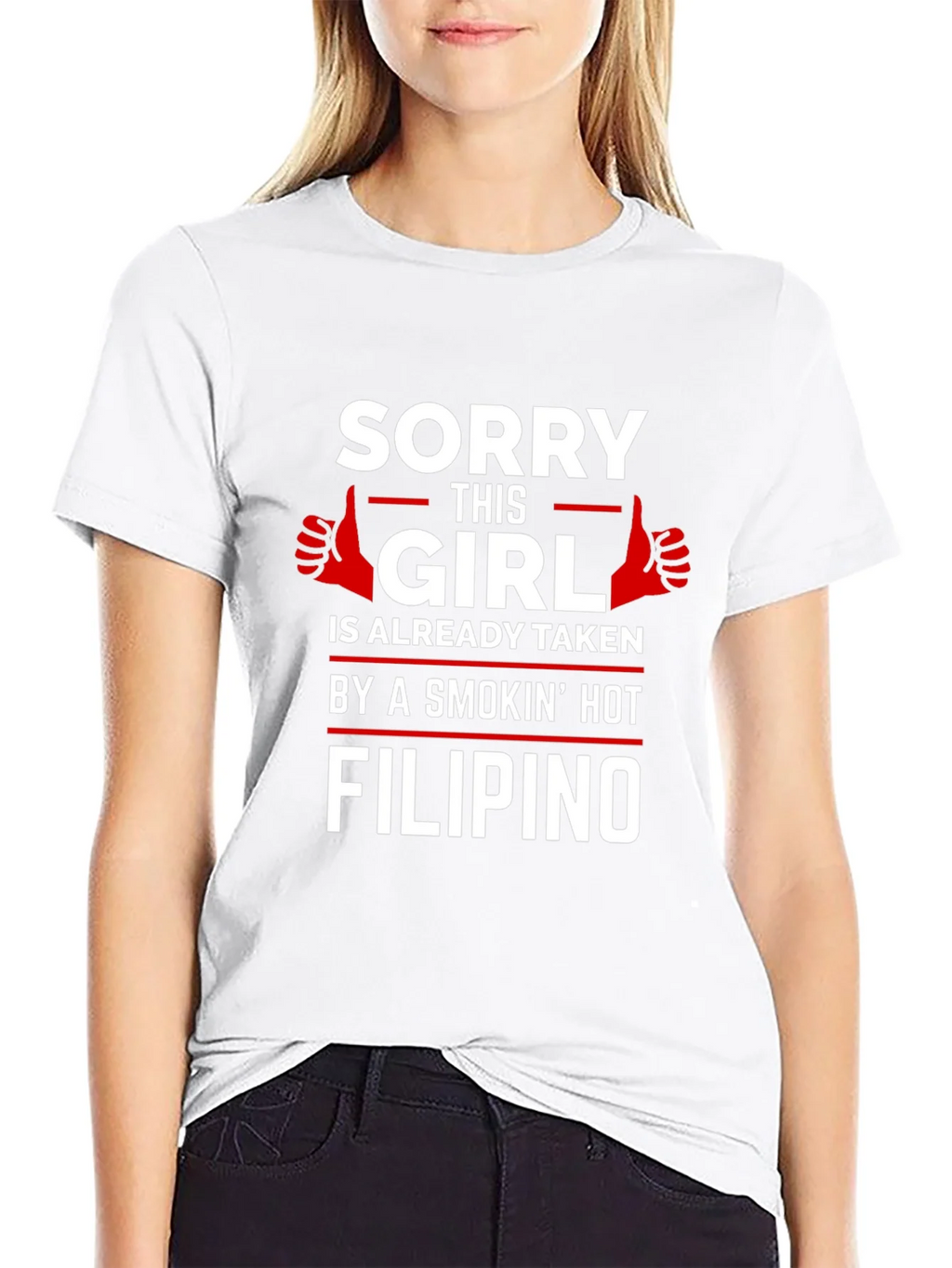 Sorry This Girl is Taken by Filipino T-Shirt