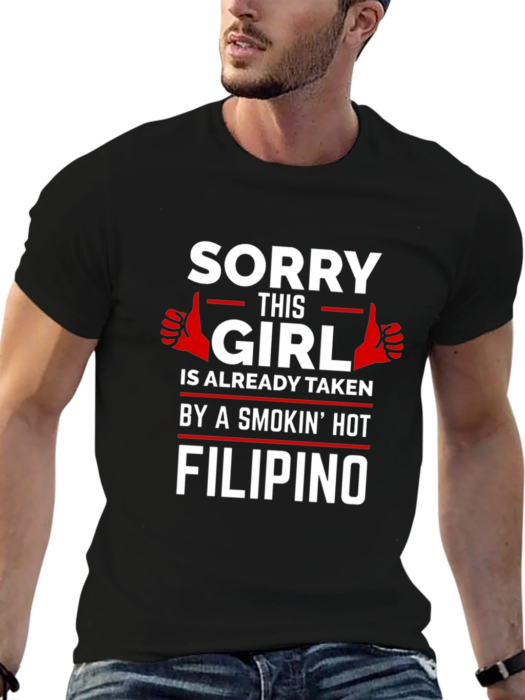Sorry This Girl is Taken by Filipino T-Shirt