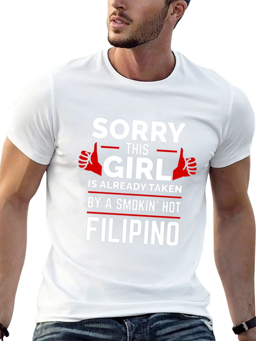 Sorry This Girl is Taken by Filipino T-Shirt