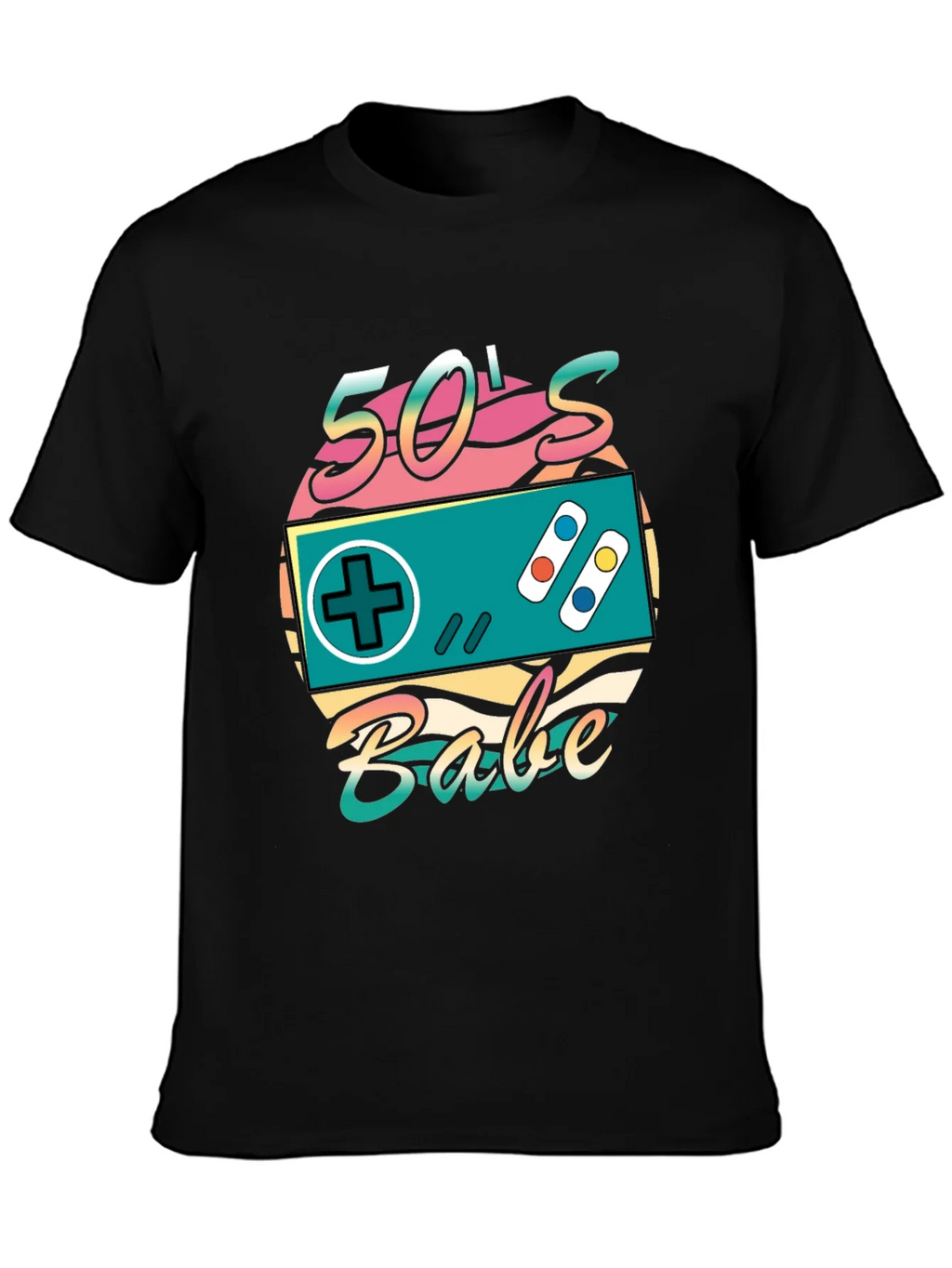 Retro 50s Babe Controller T-Shirt