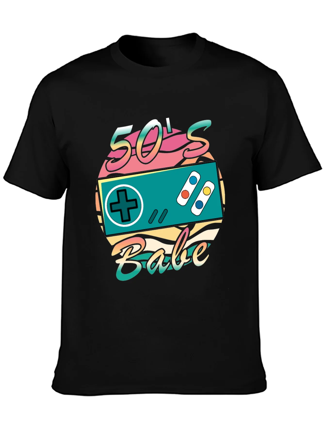 Retro 50s Babe Controller T-Shirt