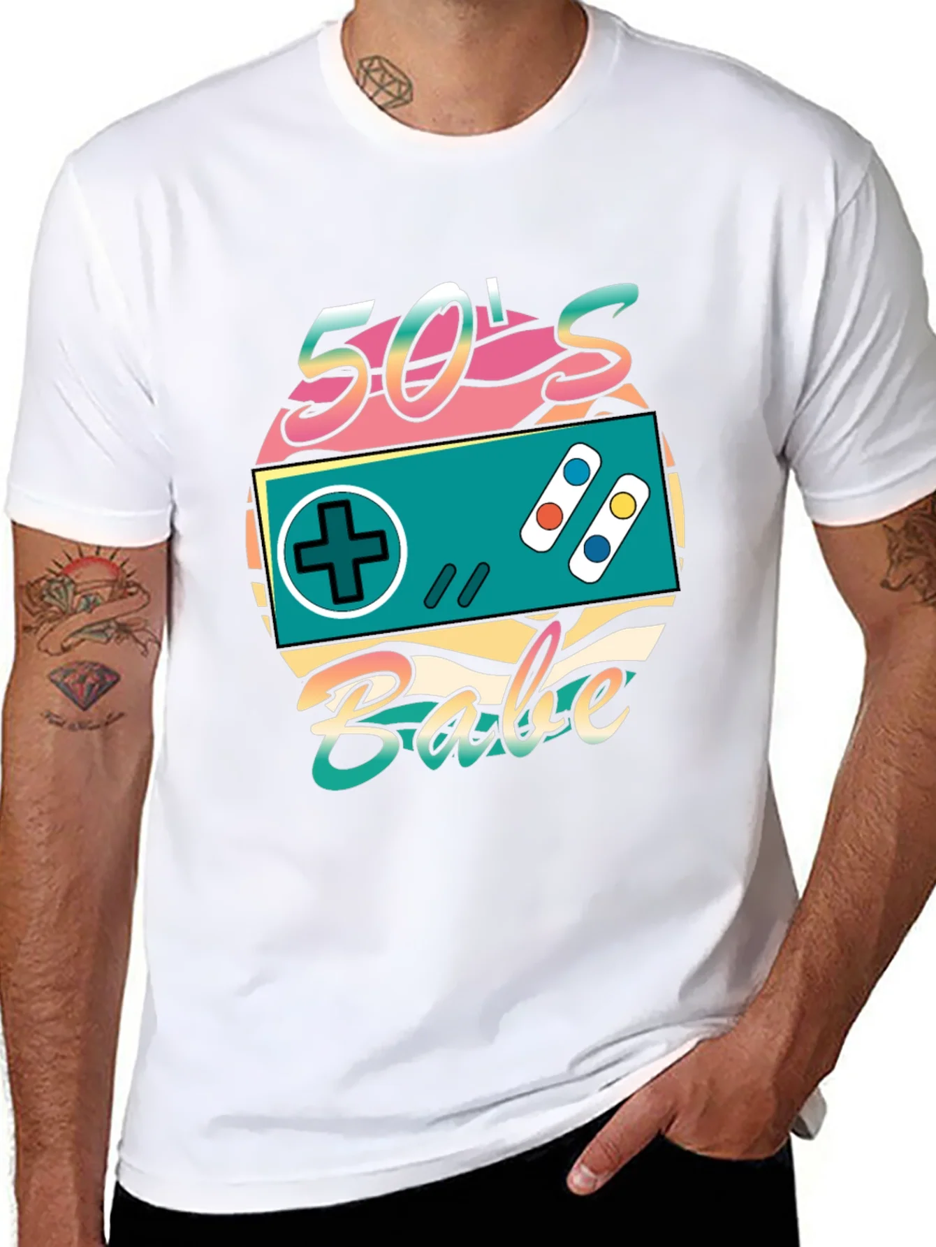 Retro 50s Babe Controller T-Shirt