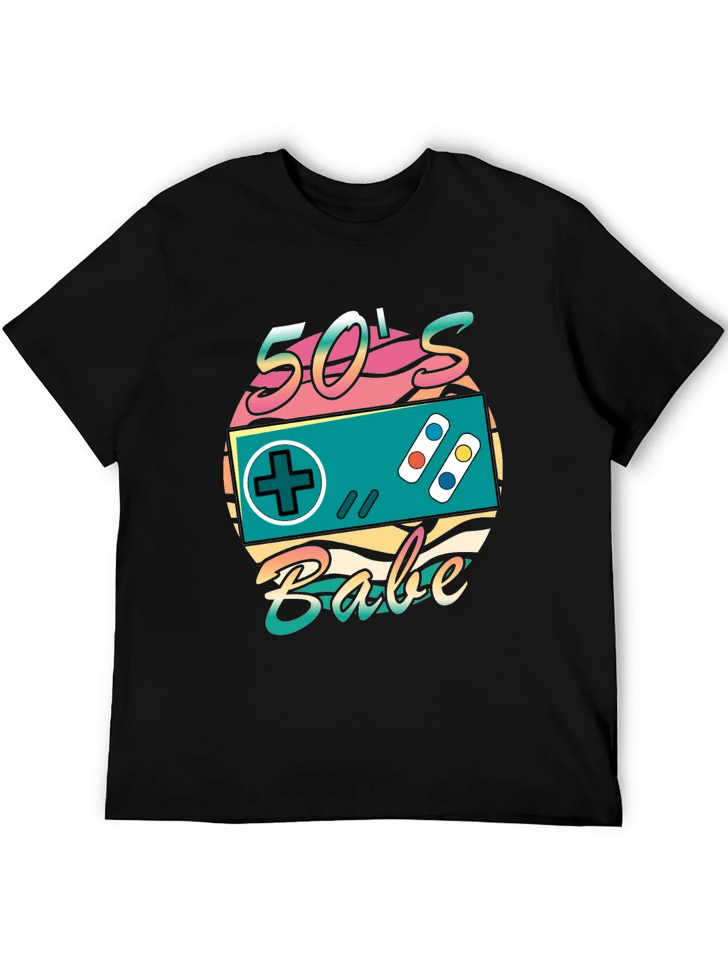 Retro 50s Babe Controller T-Shirt