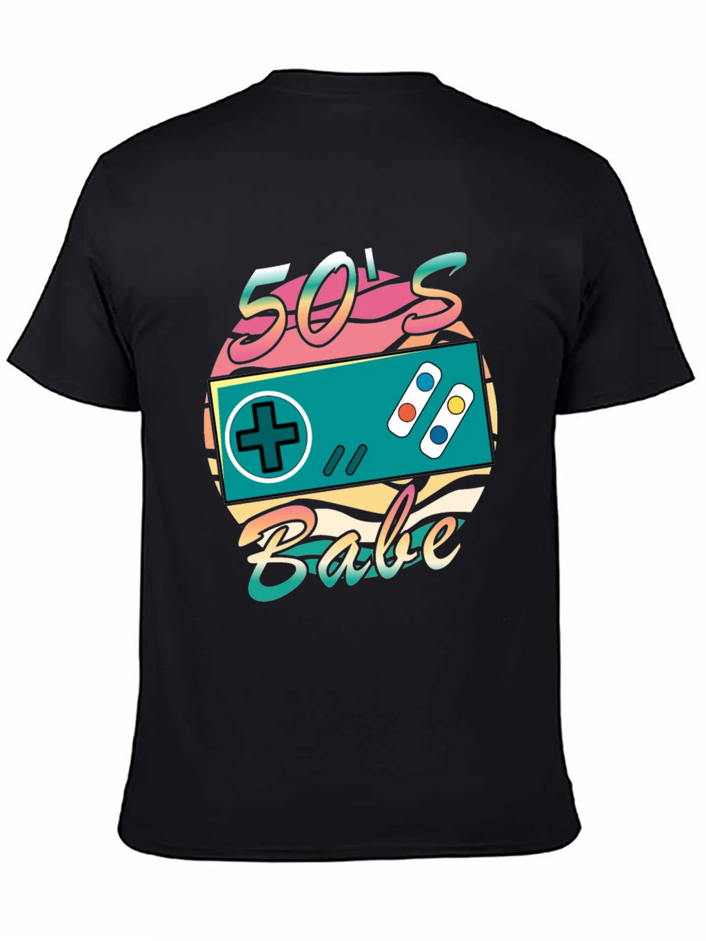 Retro 50s Babe Controller T-Shirt