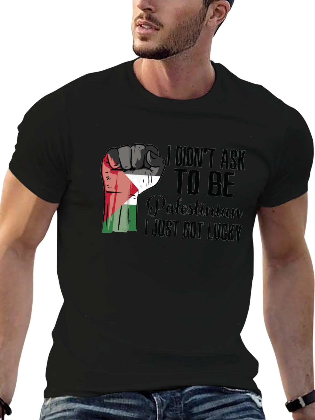 Palestinian Pride Graphic Tee - Lucky