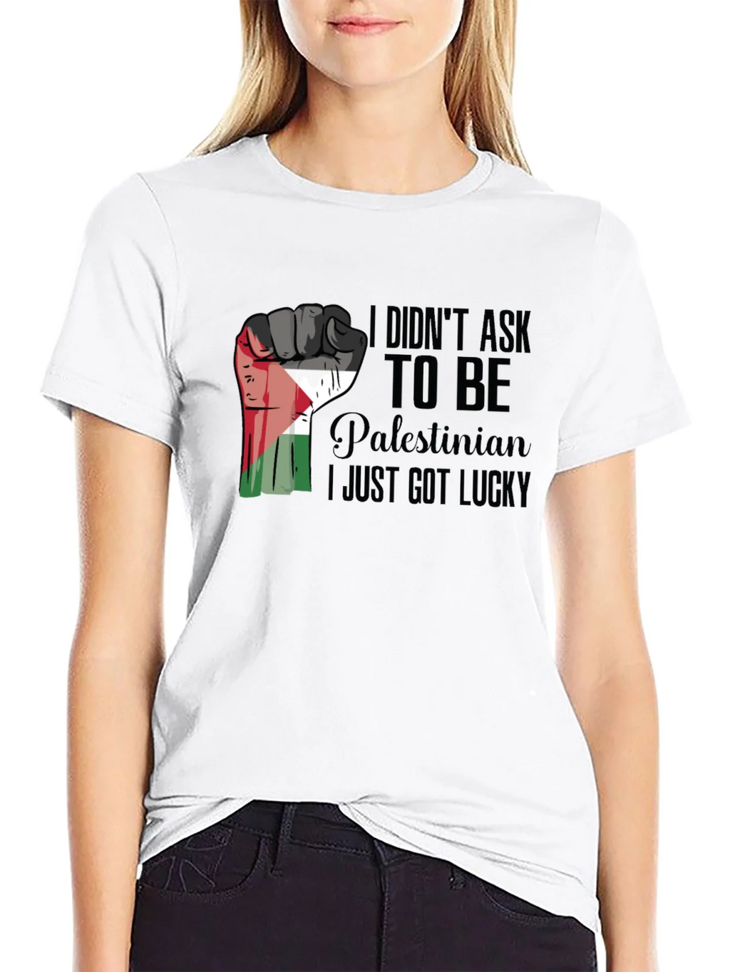 Palestinian Pride Graphic Tee - Lucky