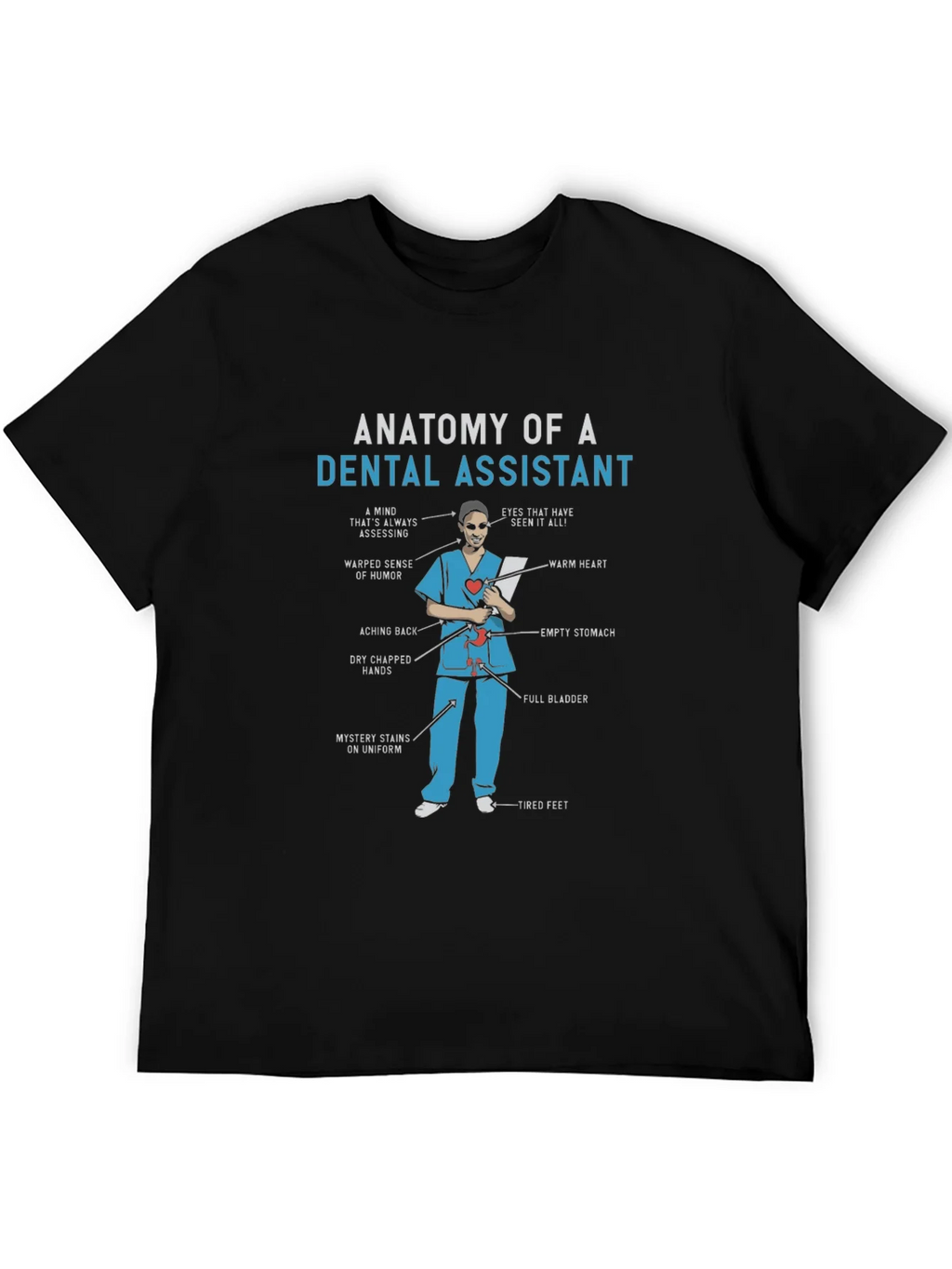 Dental Assistant Anatomy T-Shirt