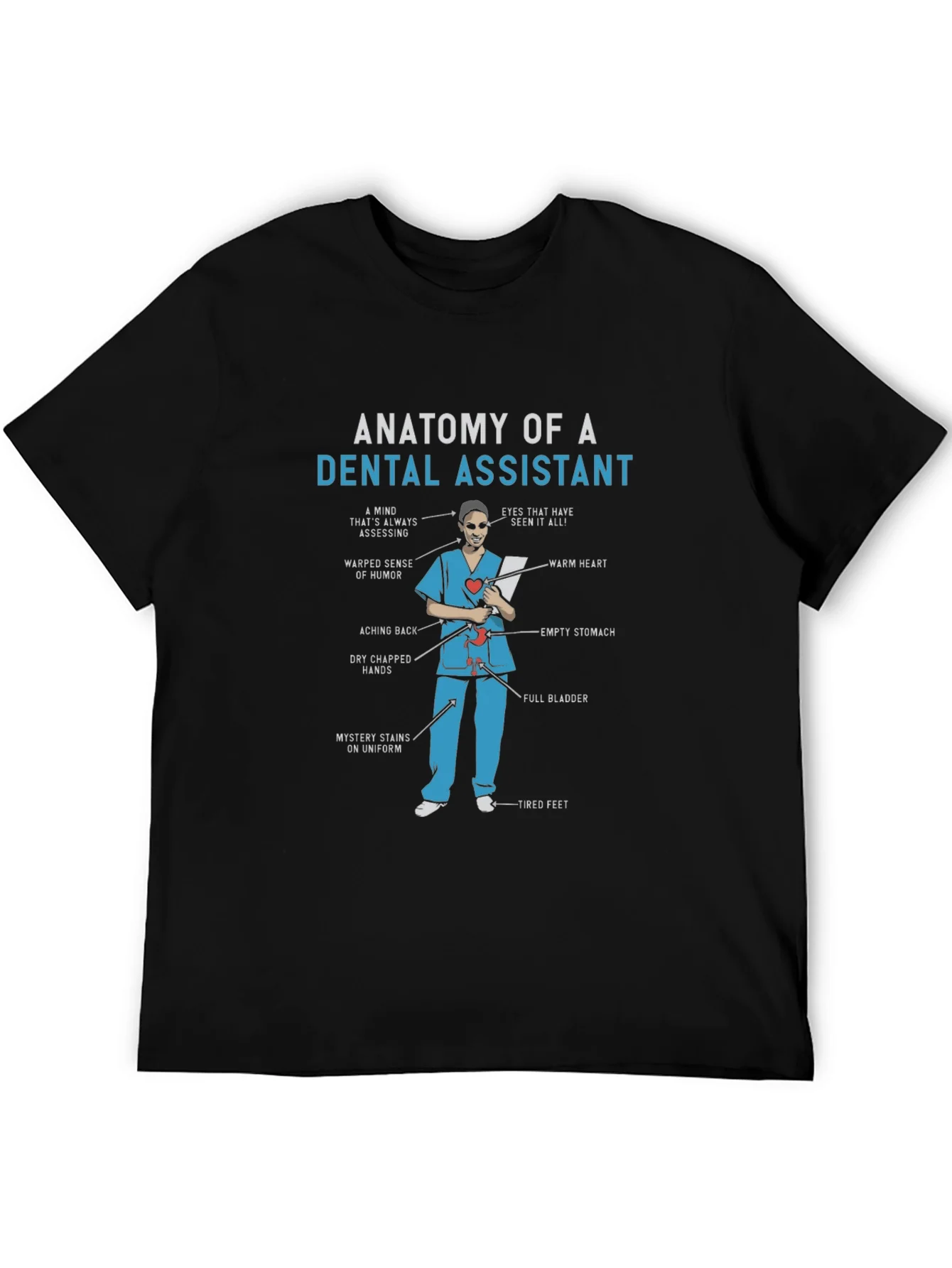 Dental Assistant Anatomy T-Shirt