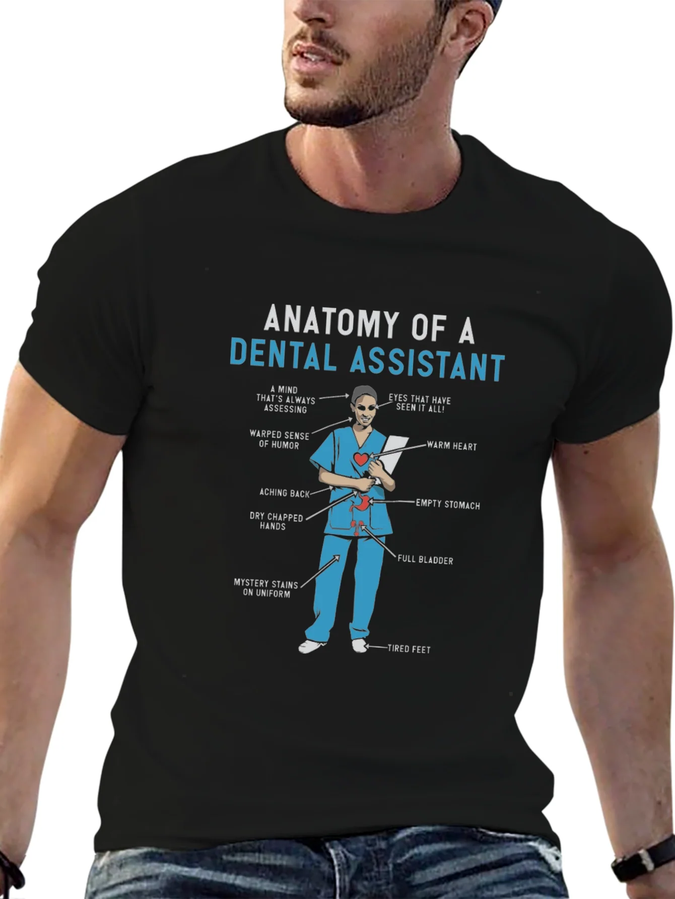 Dental Assistant Anatomy T-Shirt