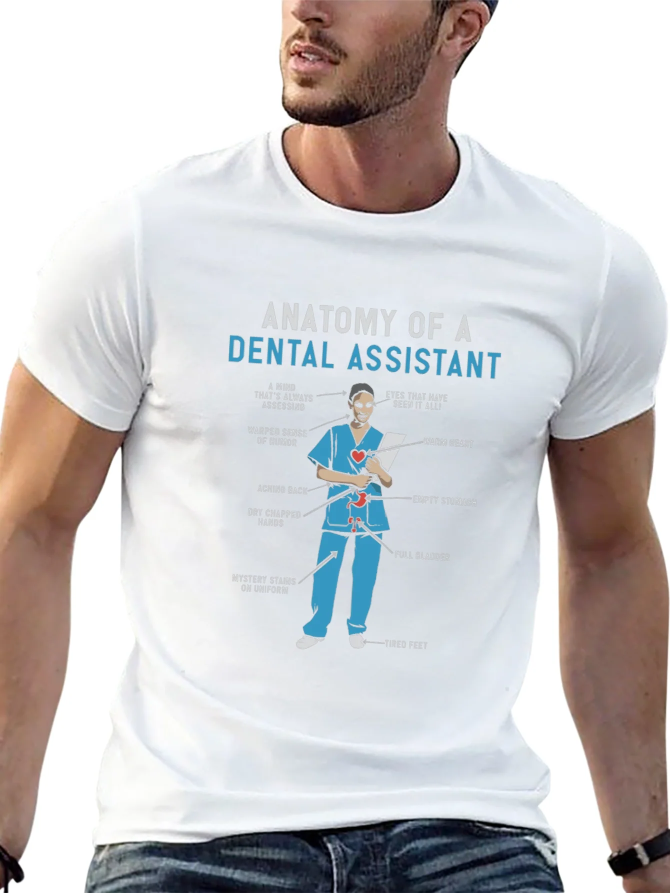 Dental Assistant Anatomy T-Shirt