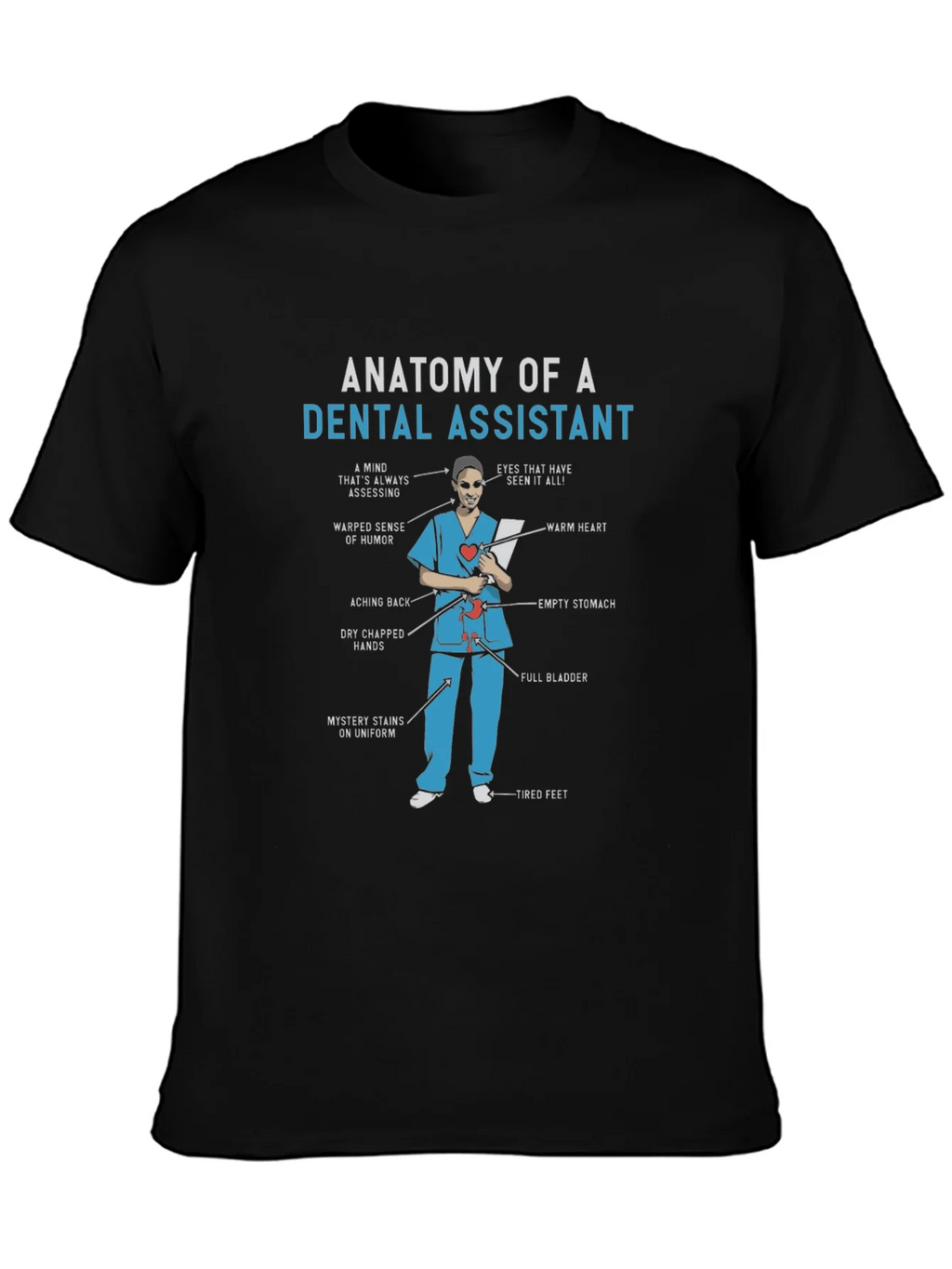 Dental Assistant Anatomy T-Shirt