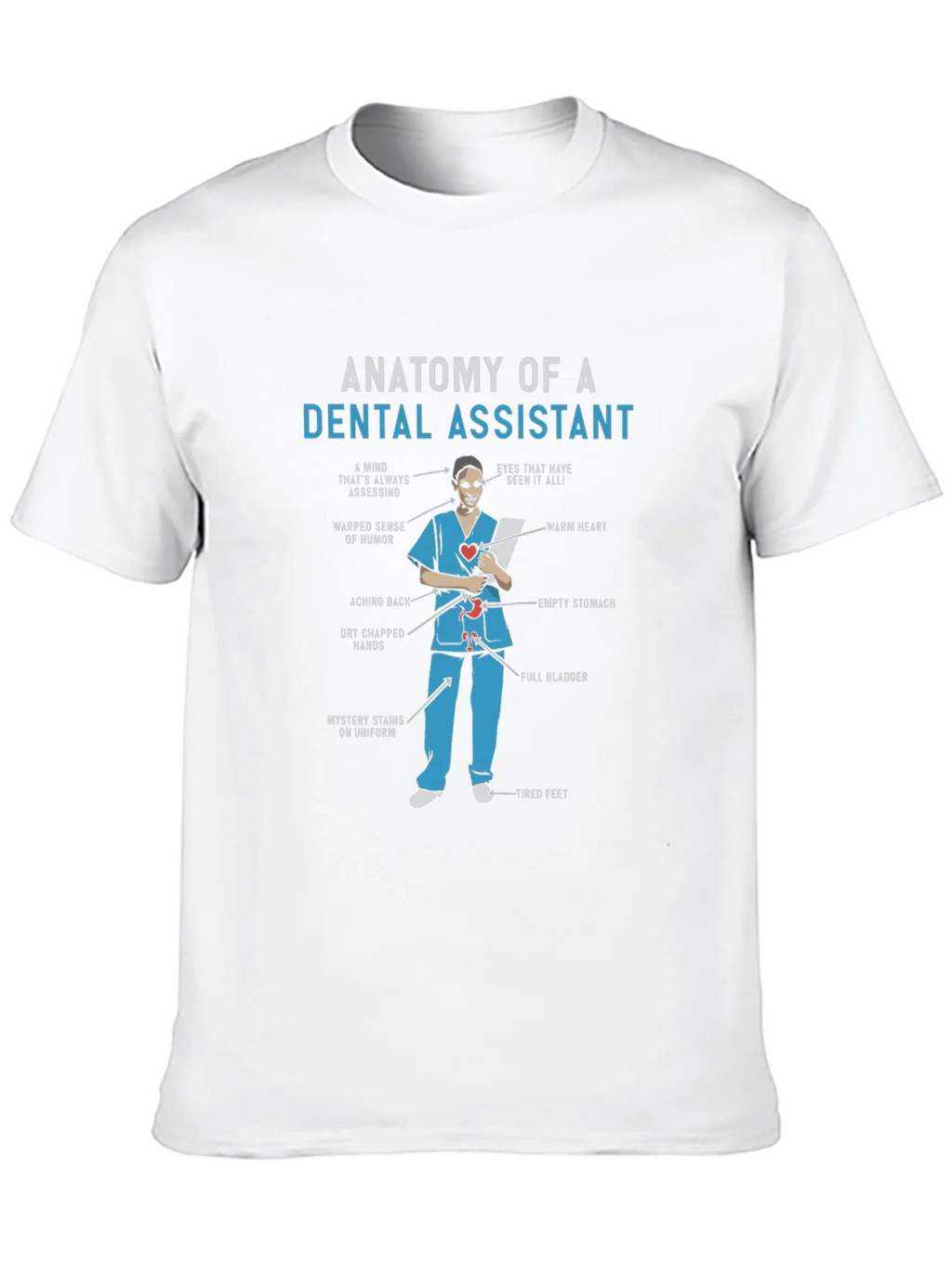 Dental Assistant Anatomy T-Shirt