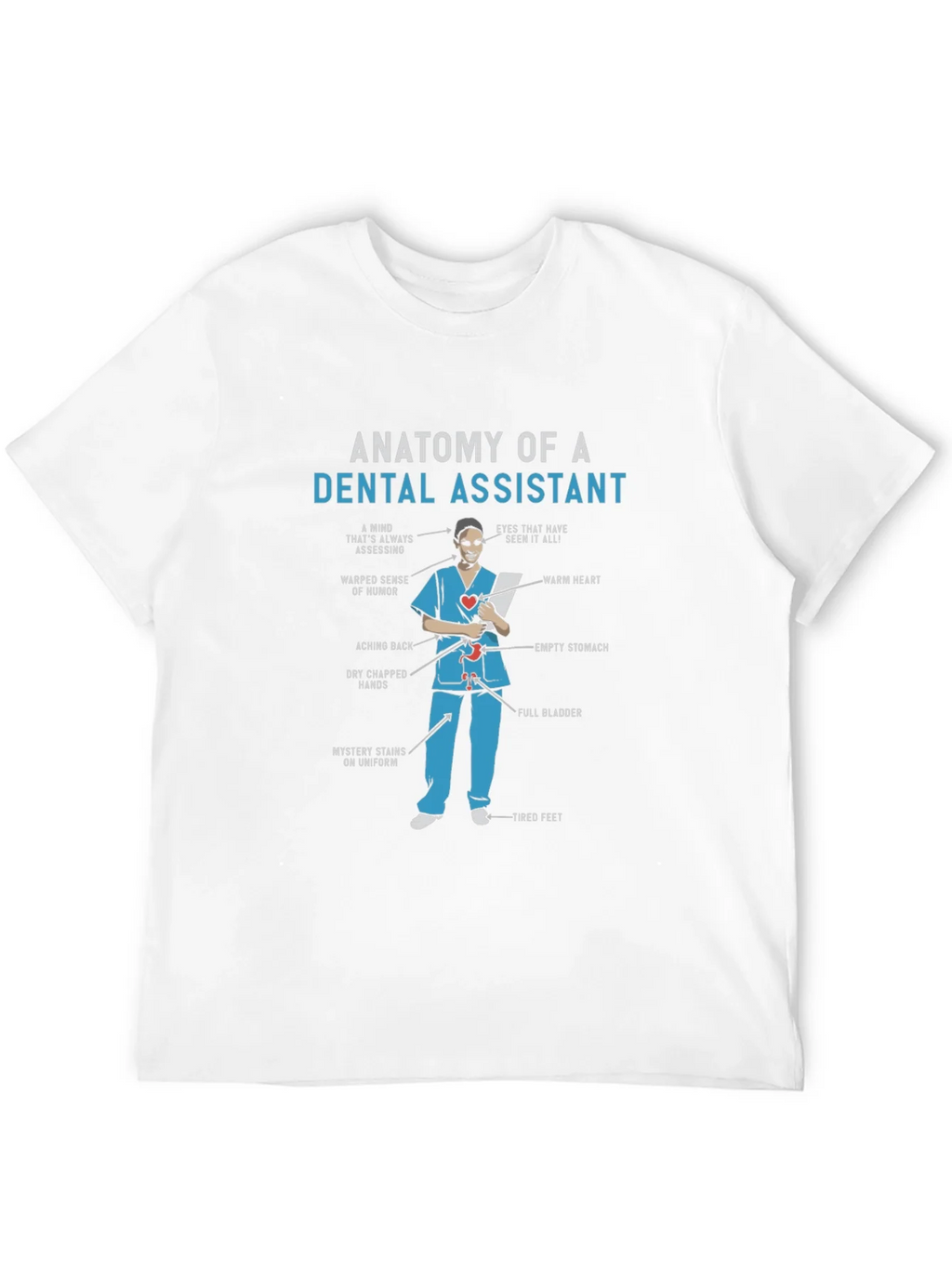 Dental Assistant Anatomy T-Shirt
