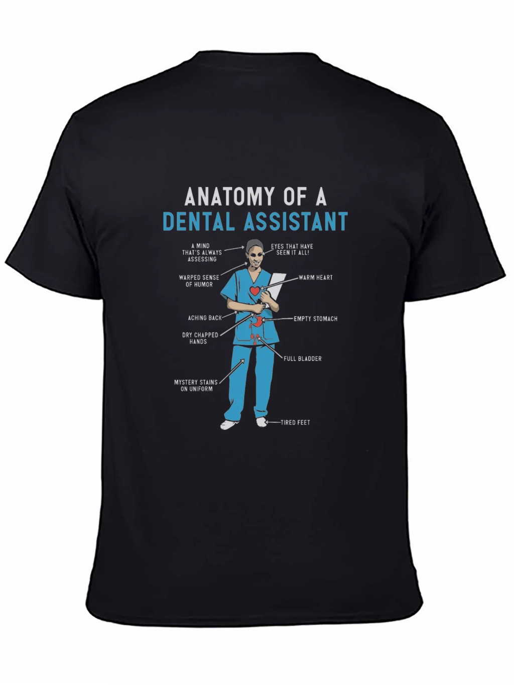 Dental Assistant Anatomy T-Shirt