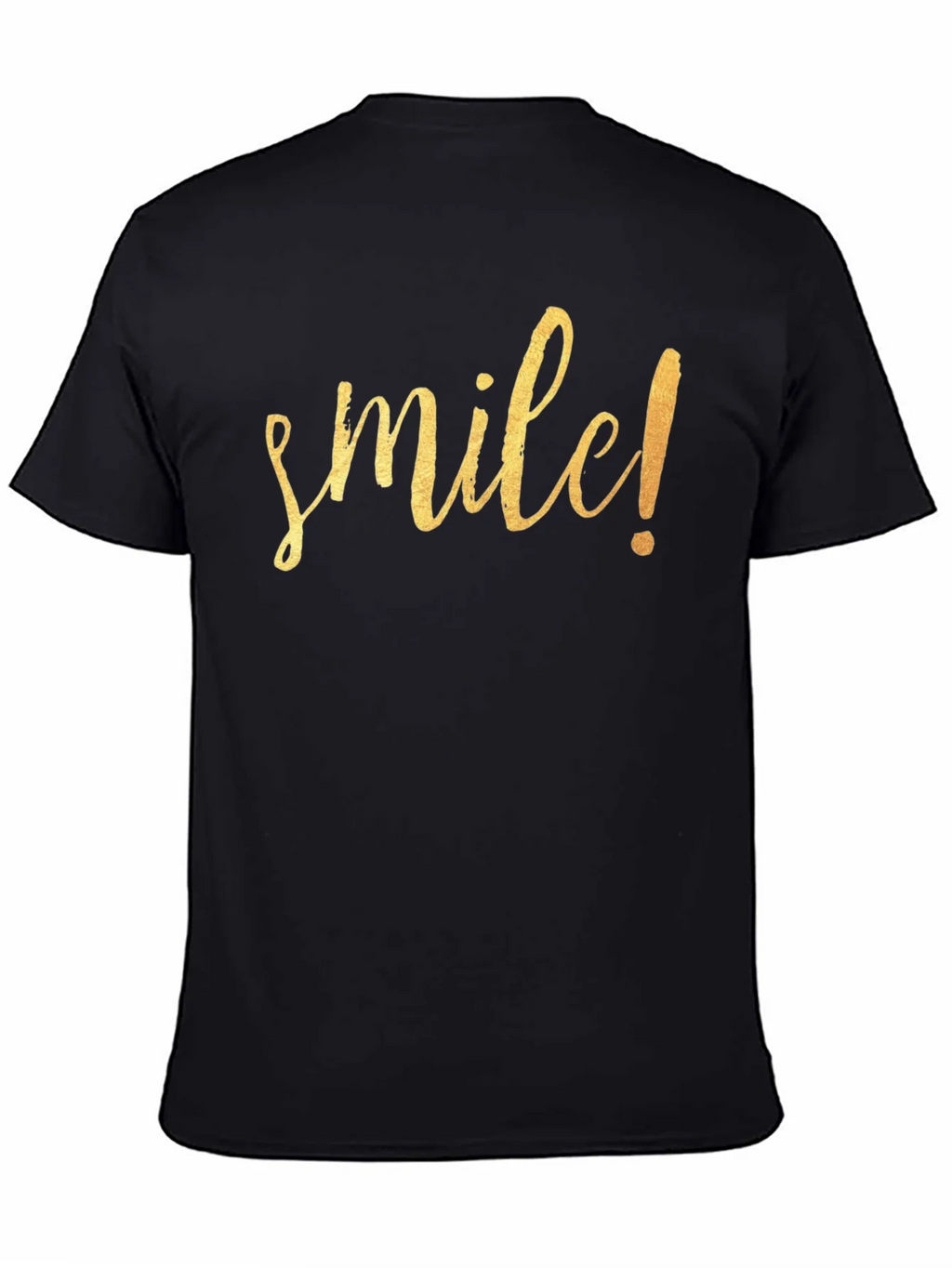 Smile! Graphic Tee - Soft Cotton Casual T-Shirt