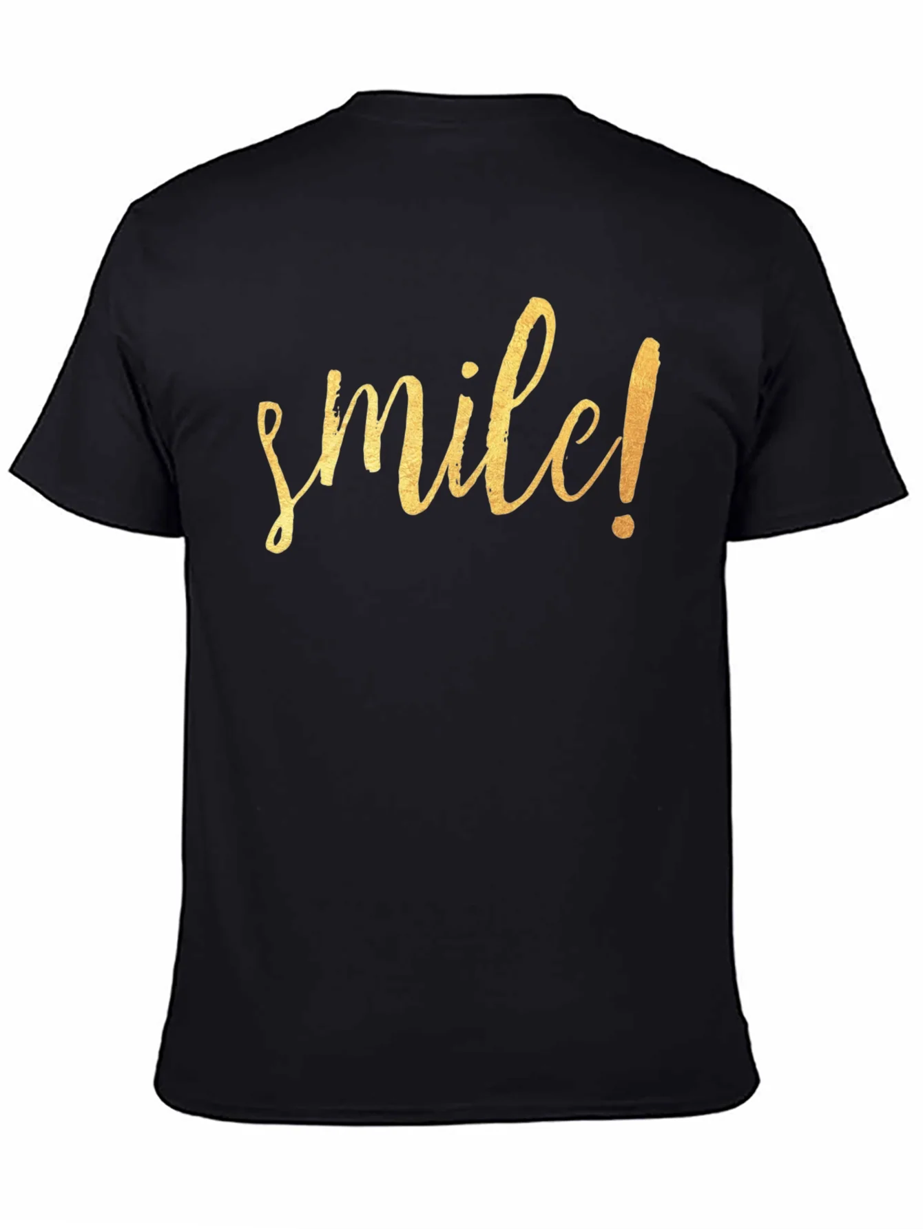 Smile! Graphic Tee - Soft Cotton Casual T-Shirt