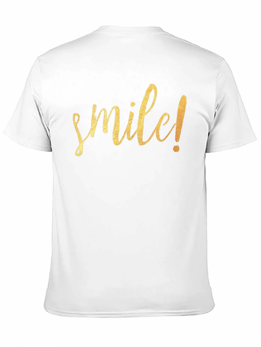 Smile! Graphic Tee - Soft Cotton Casual T-Shirt