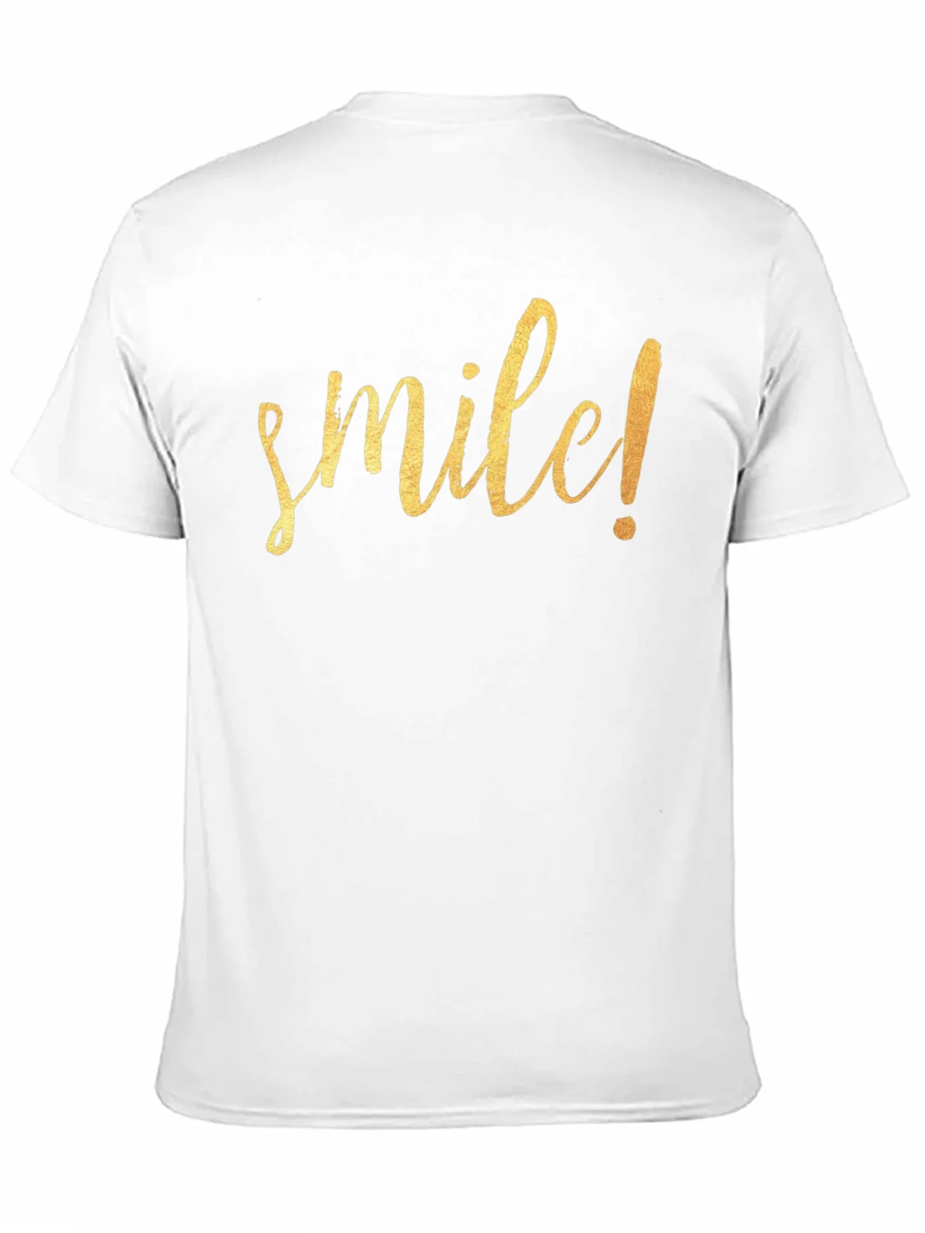 Smile! Graphic Tee - Soft Cotton Casual T-Shirt