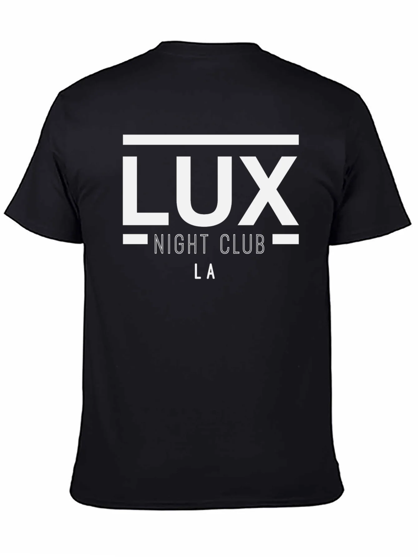 Lux Nightclub LA T-Shirt - Black