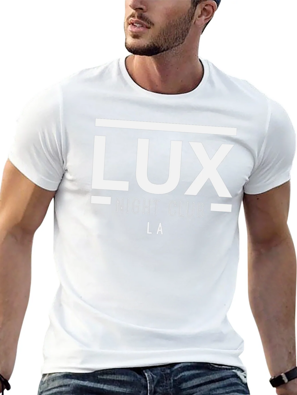 Lux Nightclub LA T-Shirt - Black