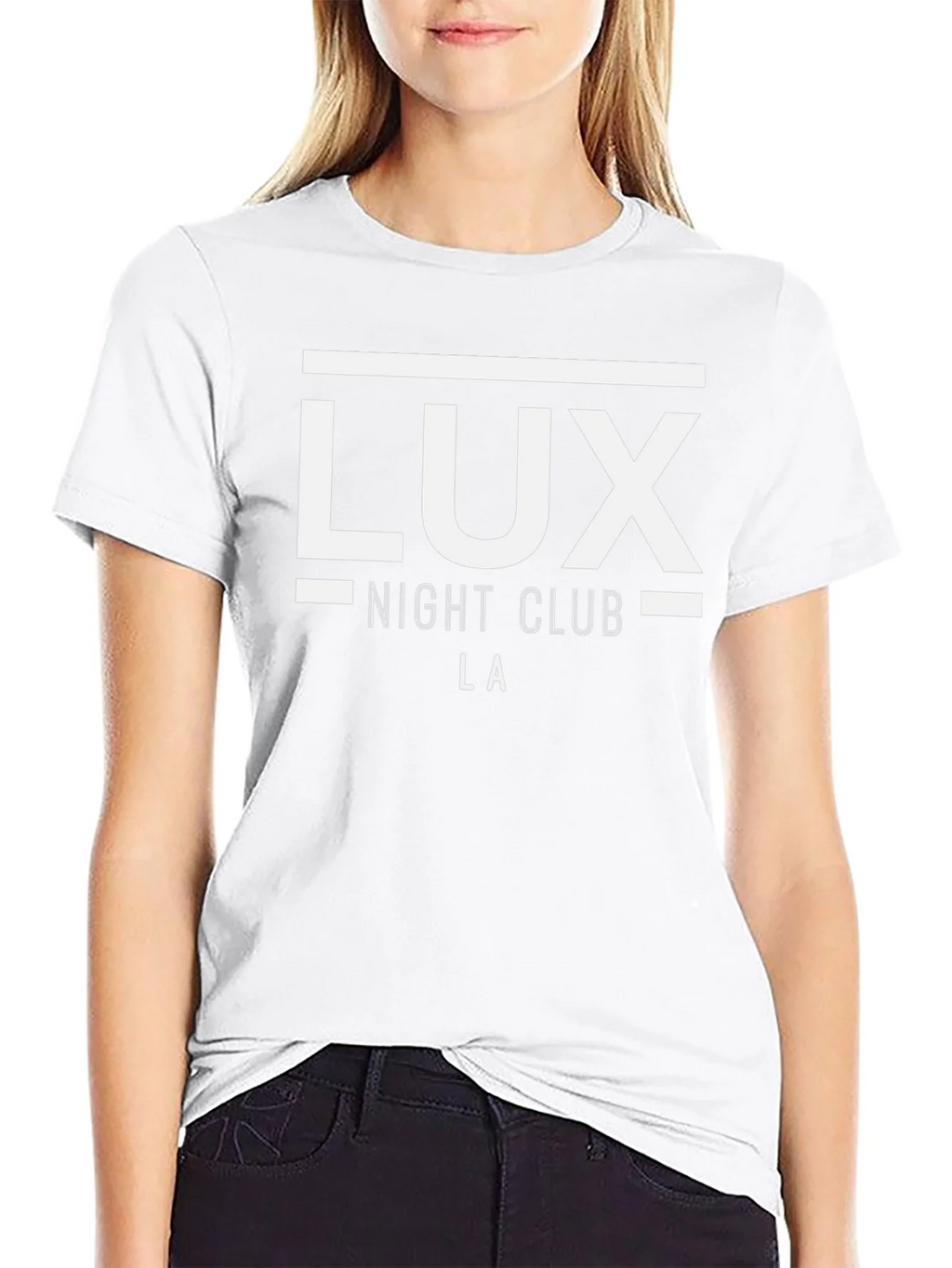 Lux Nightclub LA T-Shirt - Black