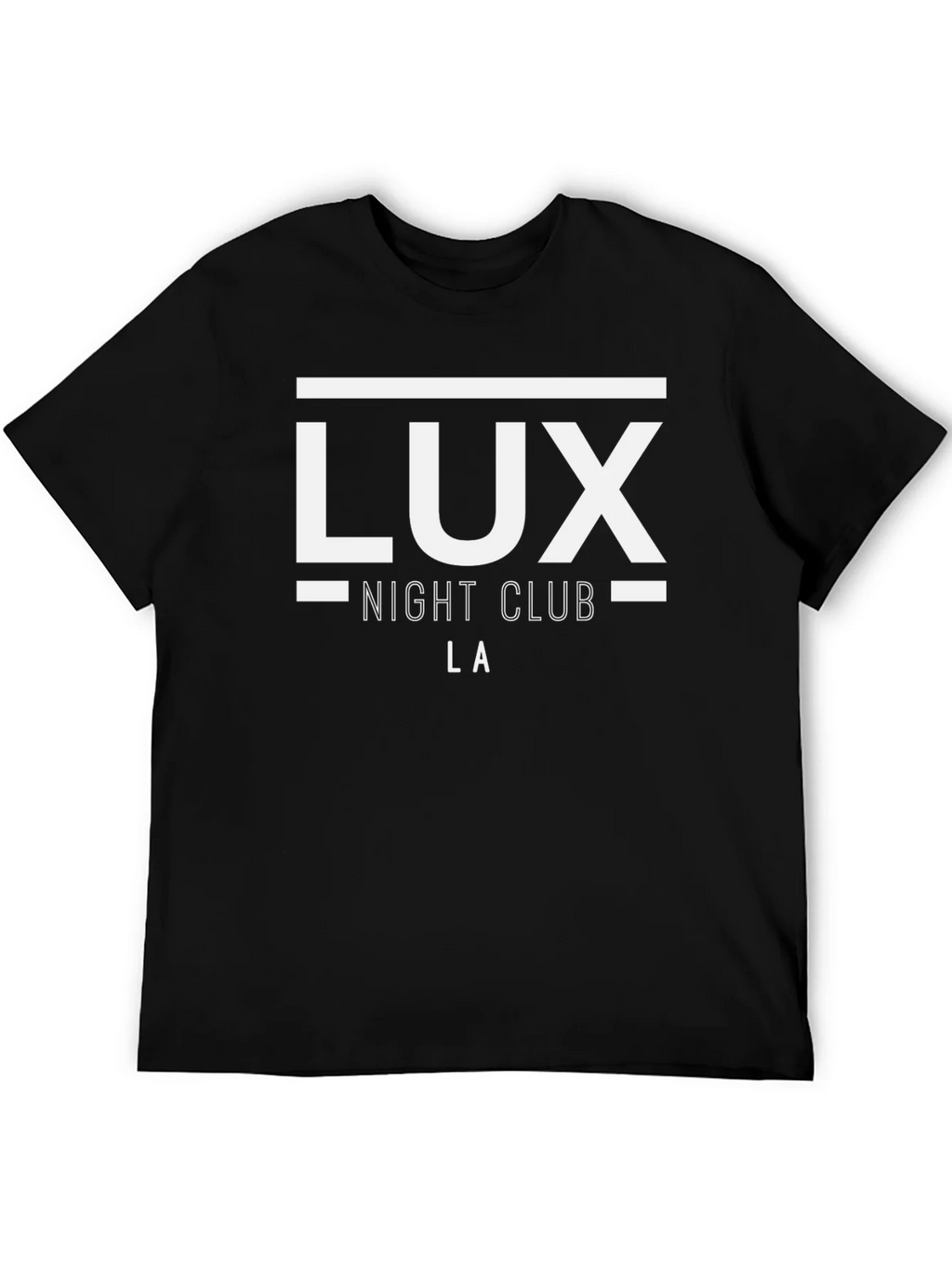 Lux Nightclub LA T-Shirt - Black