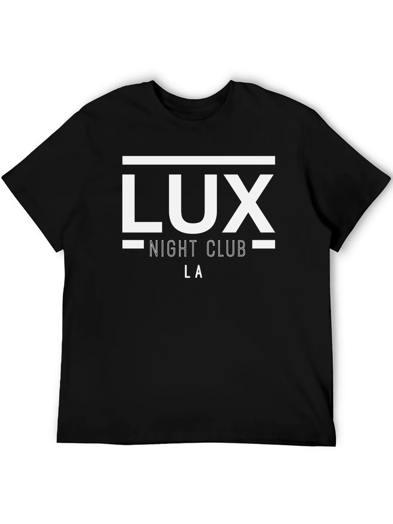 Lux Nightclub LA T-Shirt - Black