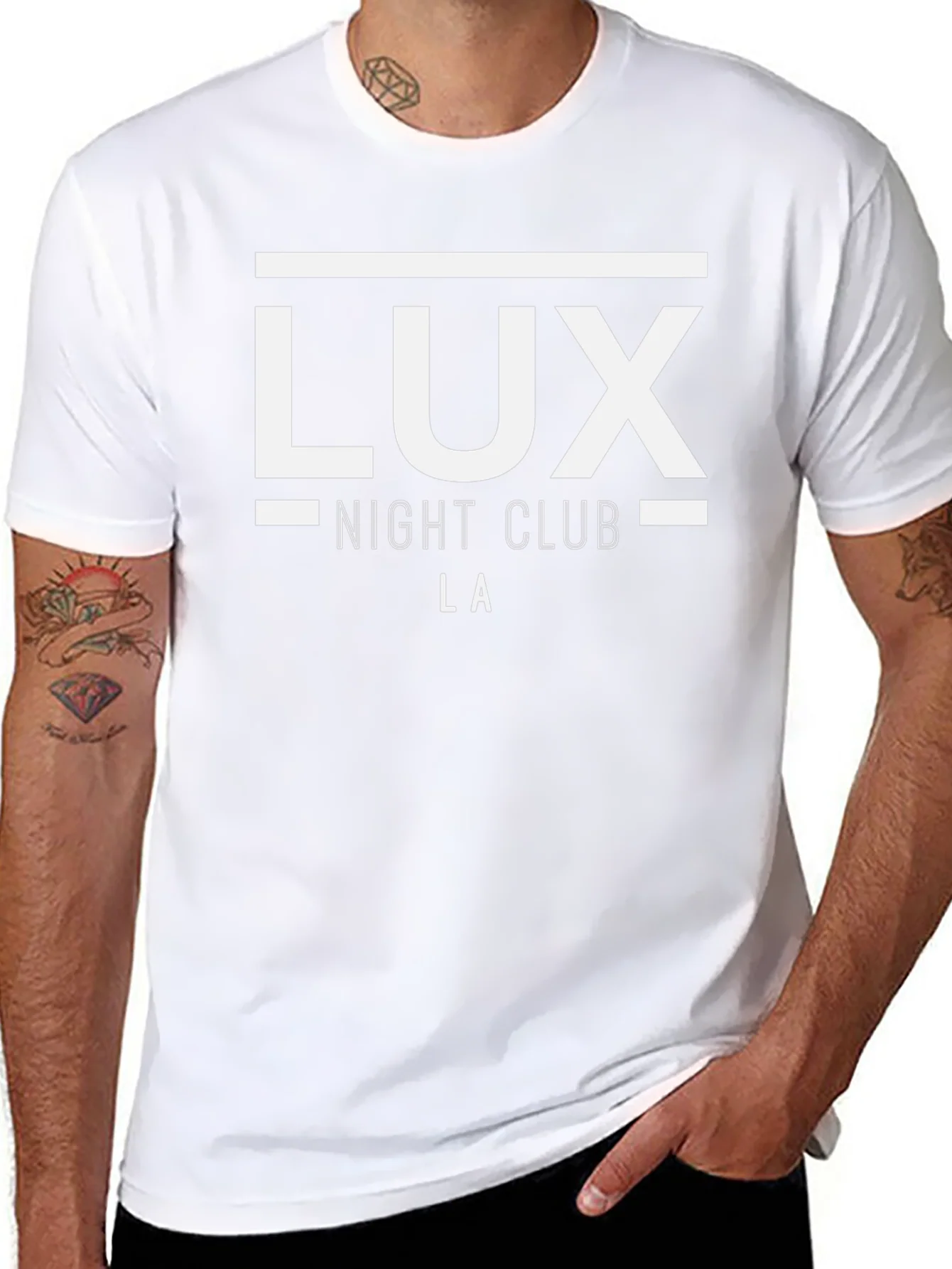 Lux Nightclub LA T-Shirt - Black
