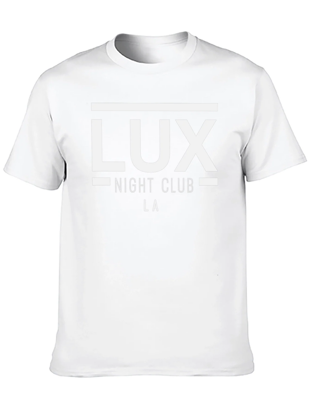 Lux Nightclub LA T-Shirt - Black