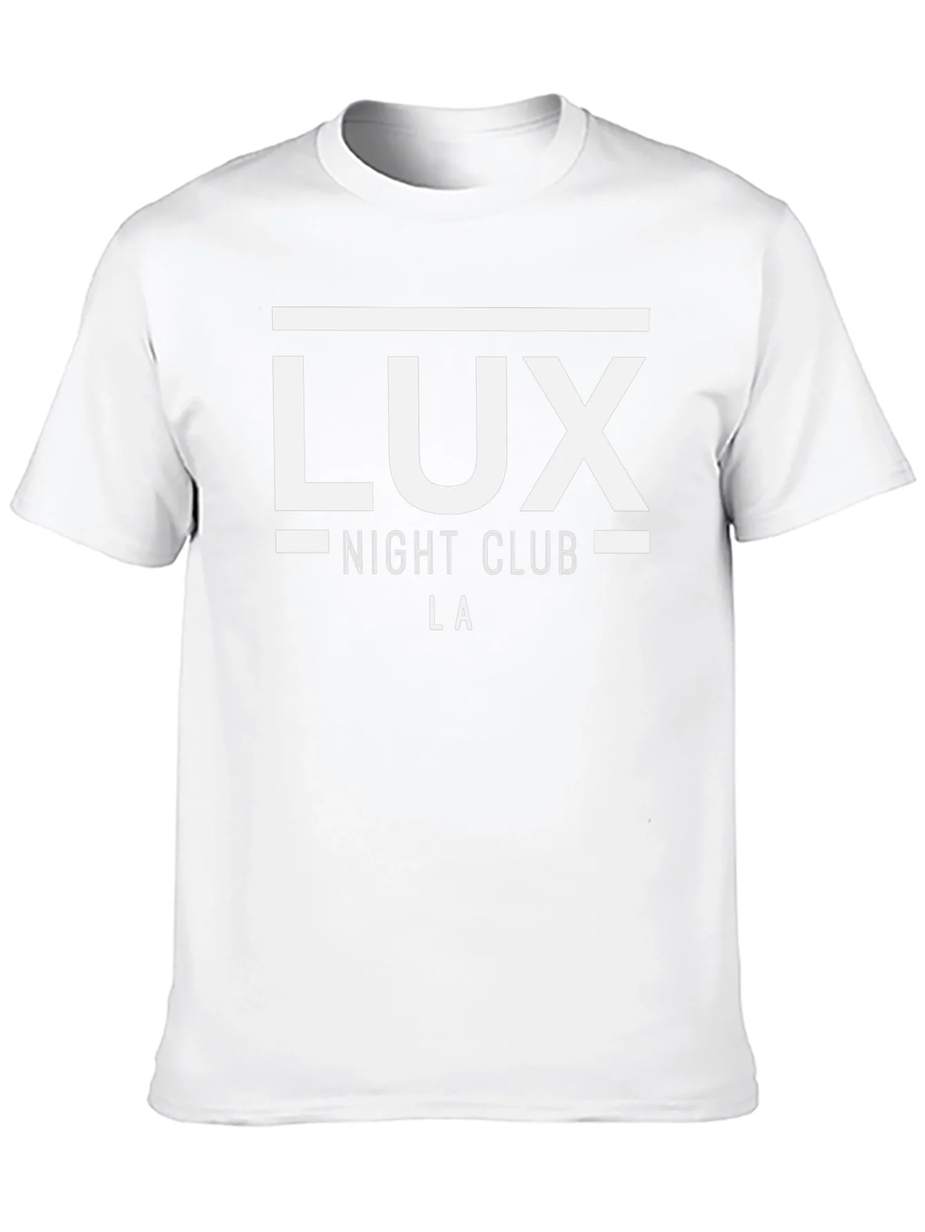 Lux Nightclub LA T-Shirt - Black