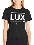 Lux Nightclub LA T-Shirt - Black