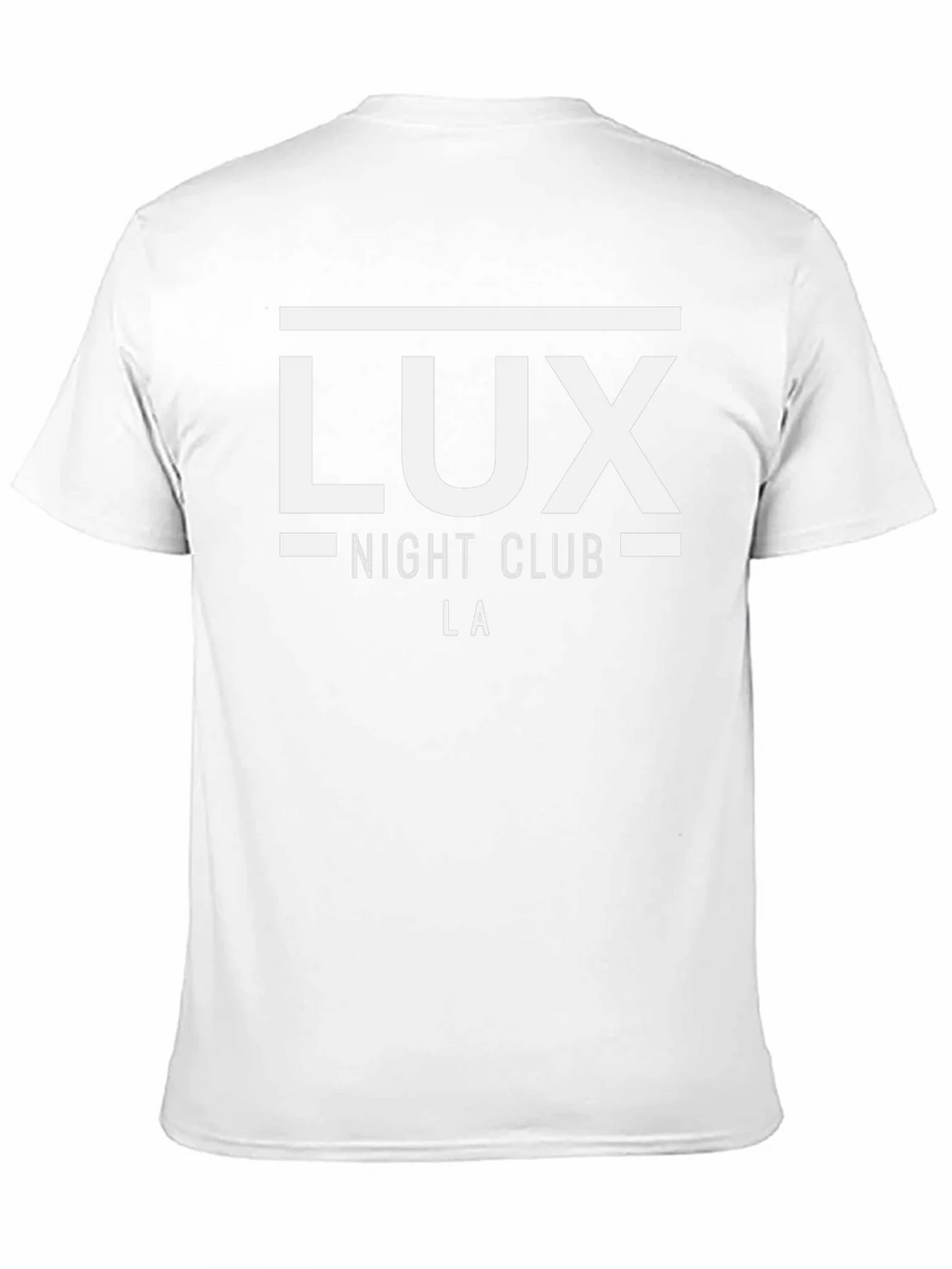 Lux Nightclub LA T-Shirt - Black