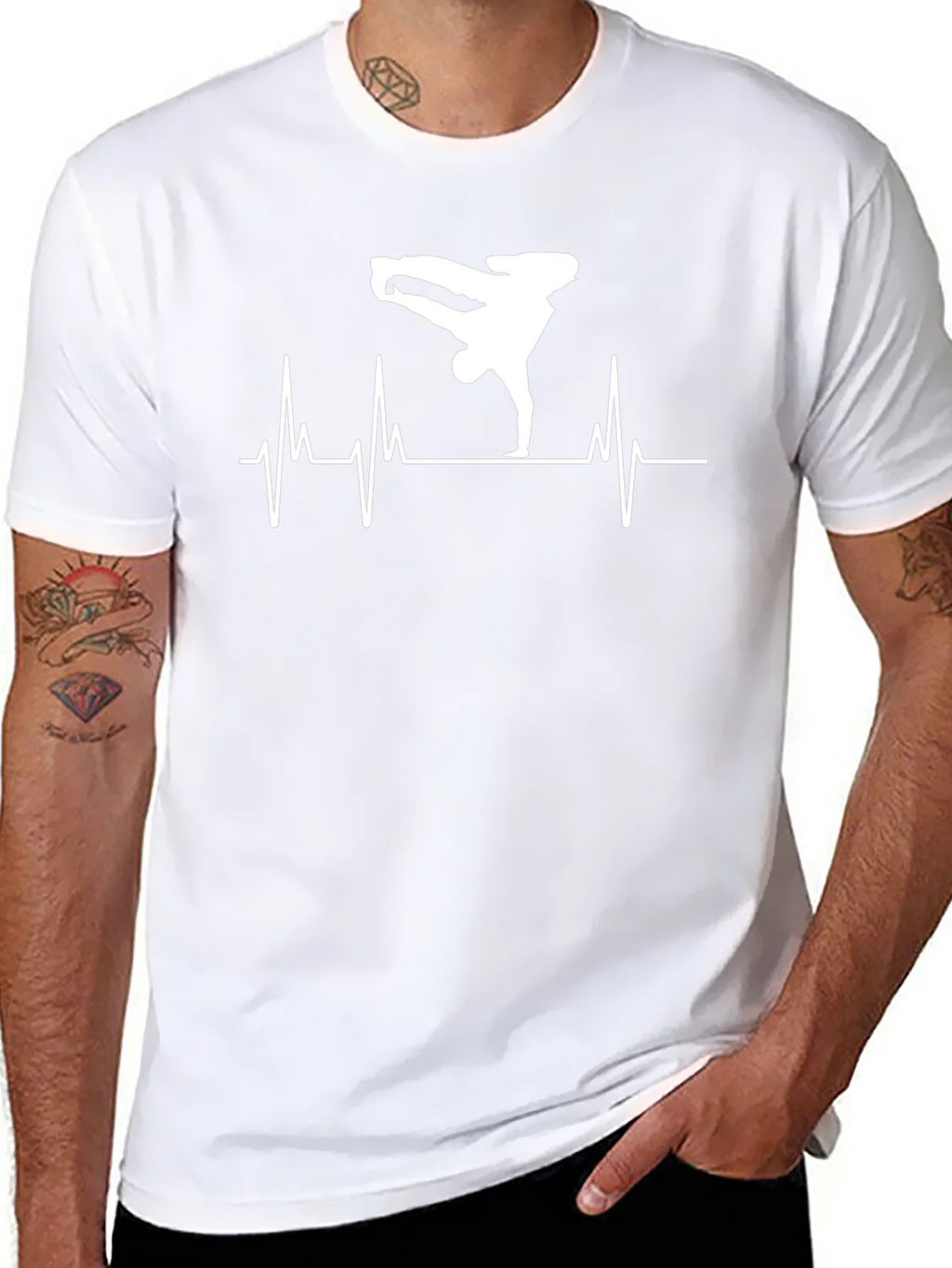 Breakdance Heartbeat T-Shirt