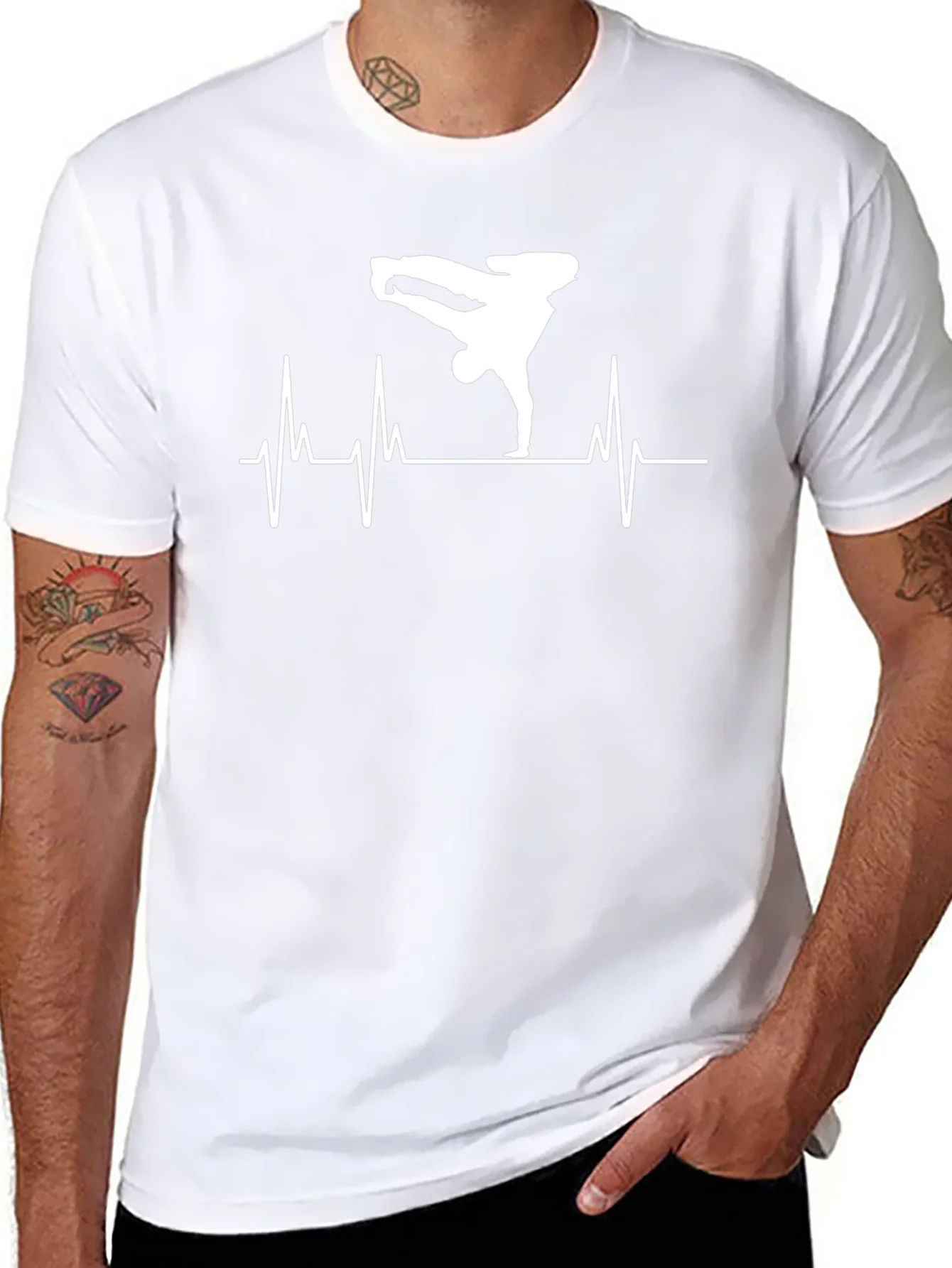 Breakdance Heartbeat T-Shirt