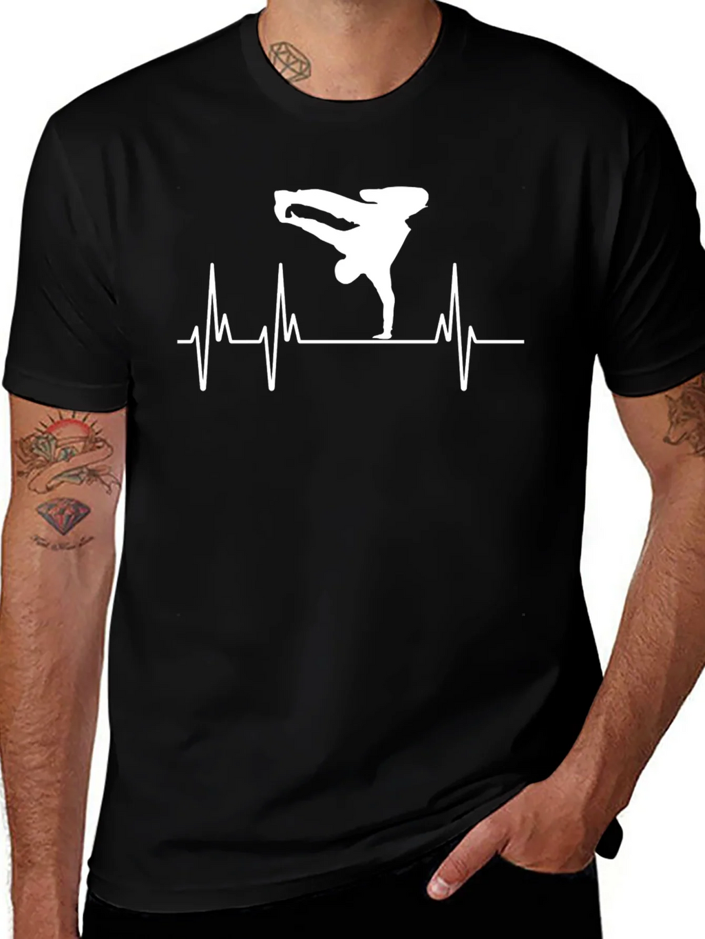 Breakdance Heartbeat T-Shirt