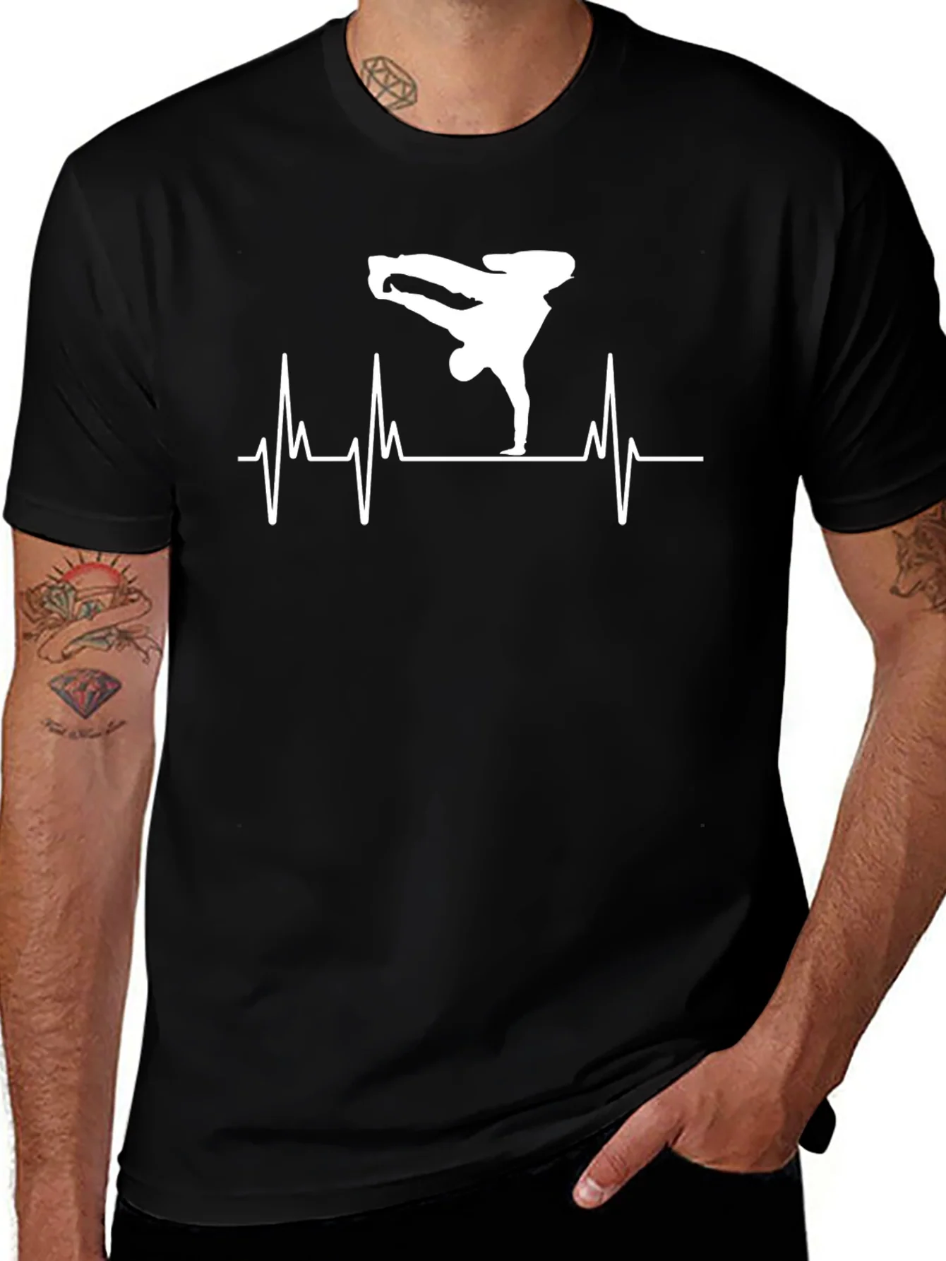 Breakdance Heartbeat T-Shirt