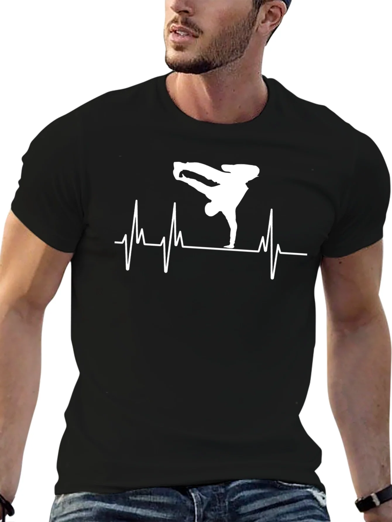 Breakdance Heartbeat T-Shirt