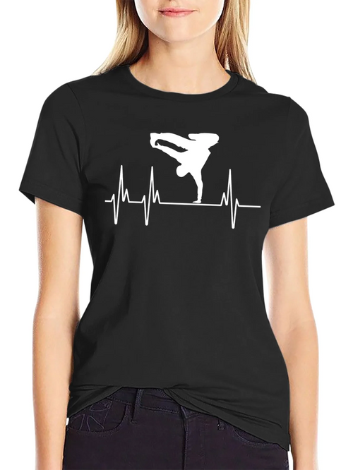 Breakdance Heartbeat T-Shirt