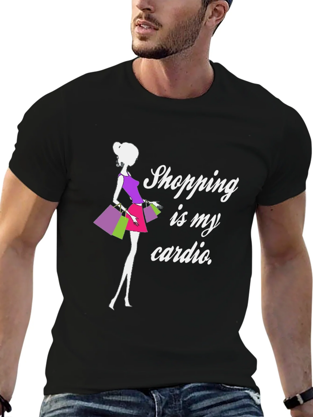 Shopping is My Cardio Graphic Tee