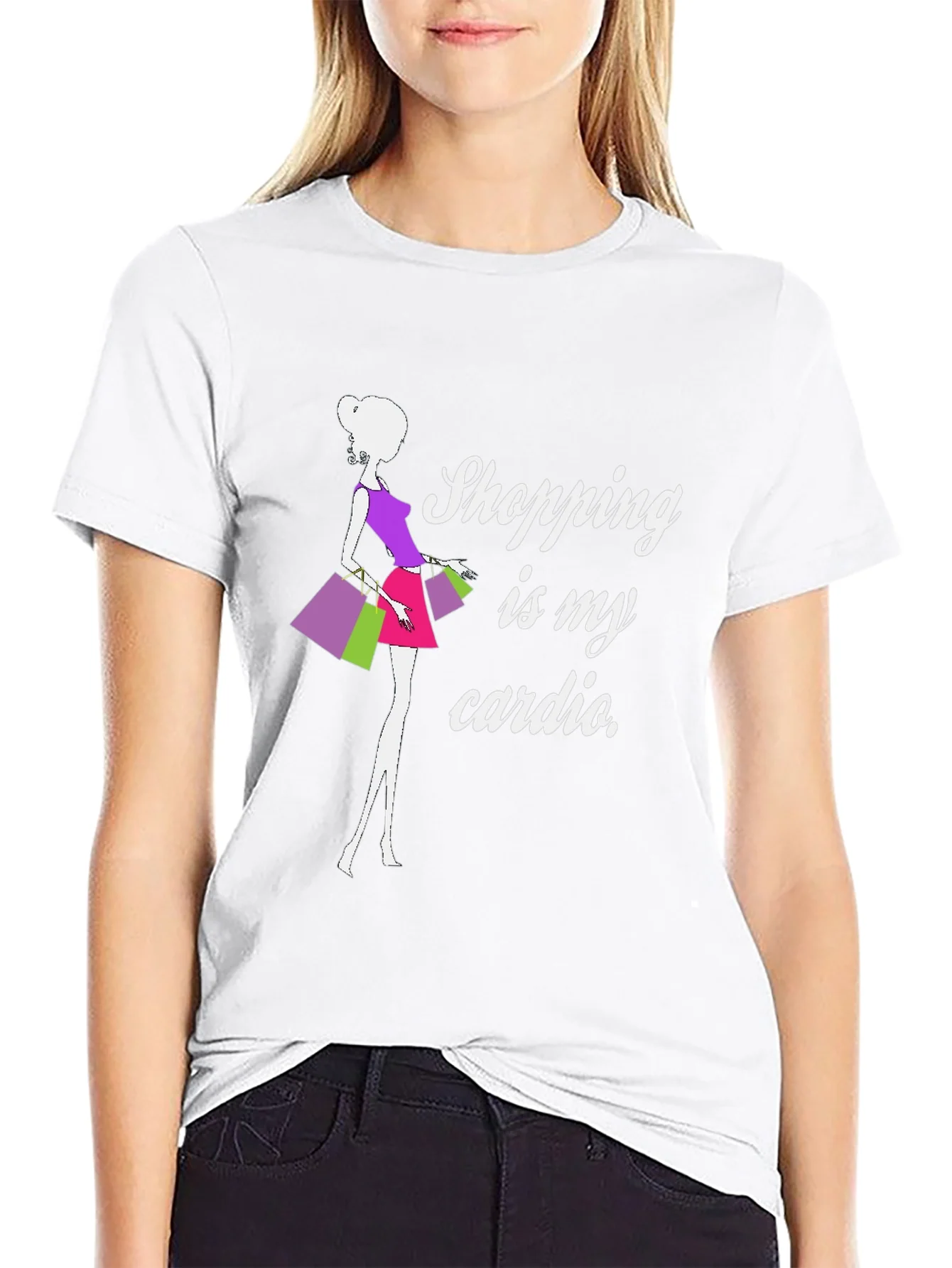 Shopping is My Cardio Graphic Tee